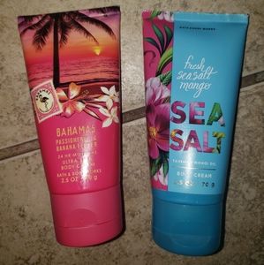 Bath and Body Works Body Cream Minis